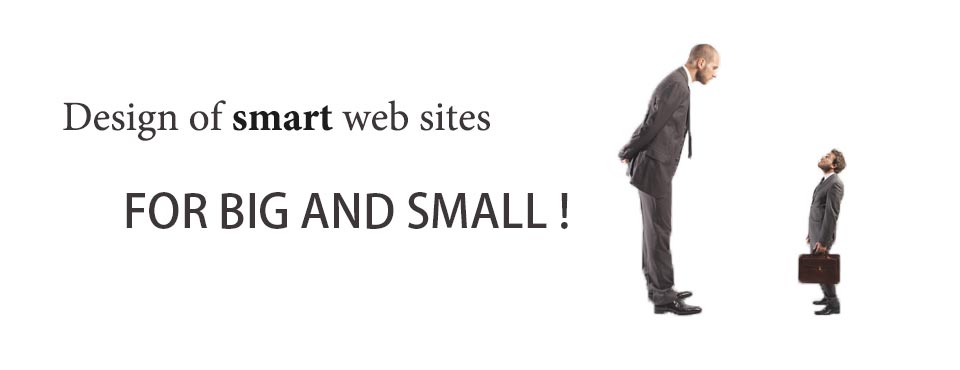 Responsive web design for small and big clients